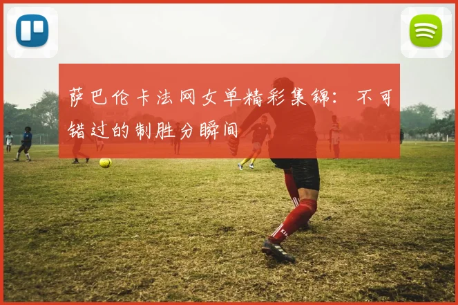 萨巴伦卡法网女单精彩集锦:不可错过的制胜分瞬间